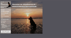 Desktop Screenshot of chiensheureux.be